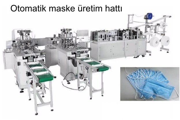 Agiz Maske Makinasi Ultrasonik Tam Otomatik Cift Hatli Makimart Endustriyel Urunler Makine Marketi