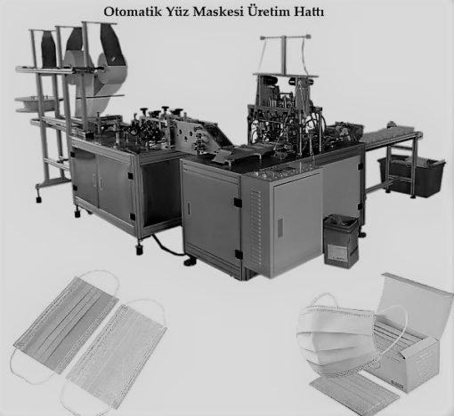 Tam Otomatik Ağız Yüz Maskesi Makinesi